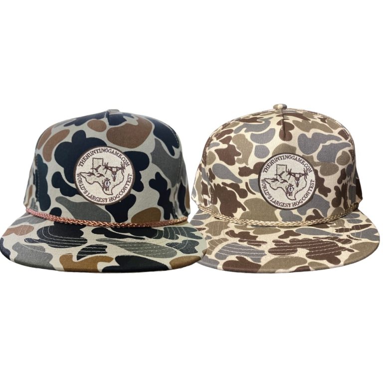 THG Old School Camo Patch Hat